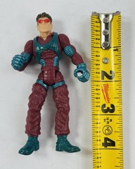 Vintage Lanard The Corps! Dragon Action Figure Maroon Suit Red Goggles 3.75″