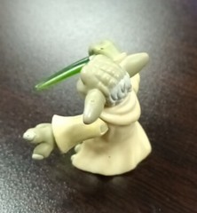 Star Wars 2011 Hasbro Galactic Heroes Yoda Action Figure Used Fast Shipping Toy