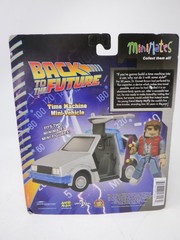Back to the Future 3 Minimates Rail Ready Time Machine Mini Vehicle/Marty McFly