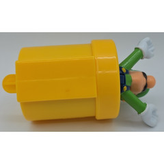 McDonald’s Toy Nintendo Luigi in Warp Pipe Figurine Slide Launcher (2017)