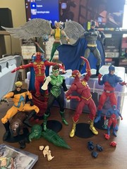 McFarlane Lot Justice League Gold Label Red Tornado Animal Man Batman Reborn DC