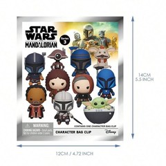 Star Wars Figural Keyring Blind Bag Mystery Pack Toy 1 Random Vader Yoda New