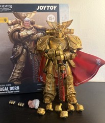 JOYTOY Warhammer: The Horus Heresy Rogal Dorn with Custom Helmet