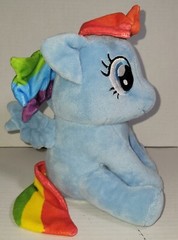 My Little Pony~ Rainbow Dash~8″ Plush Piggy Coin Bank~Stuffed~Hasbro~2017