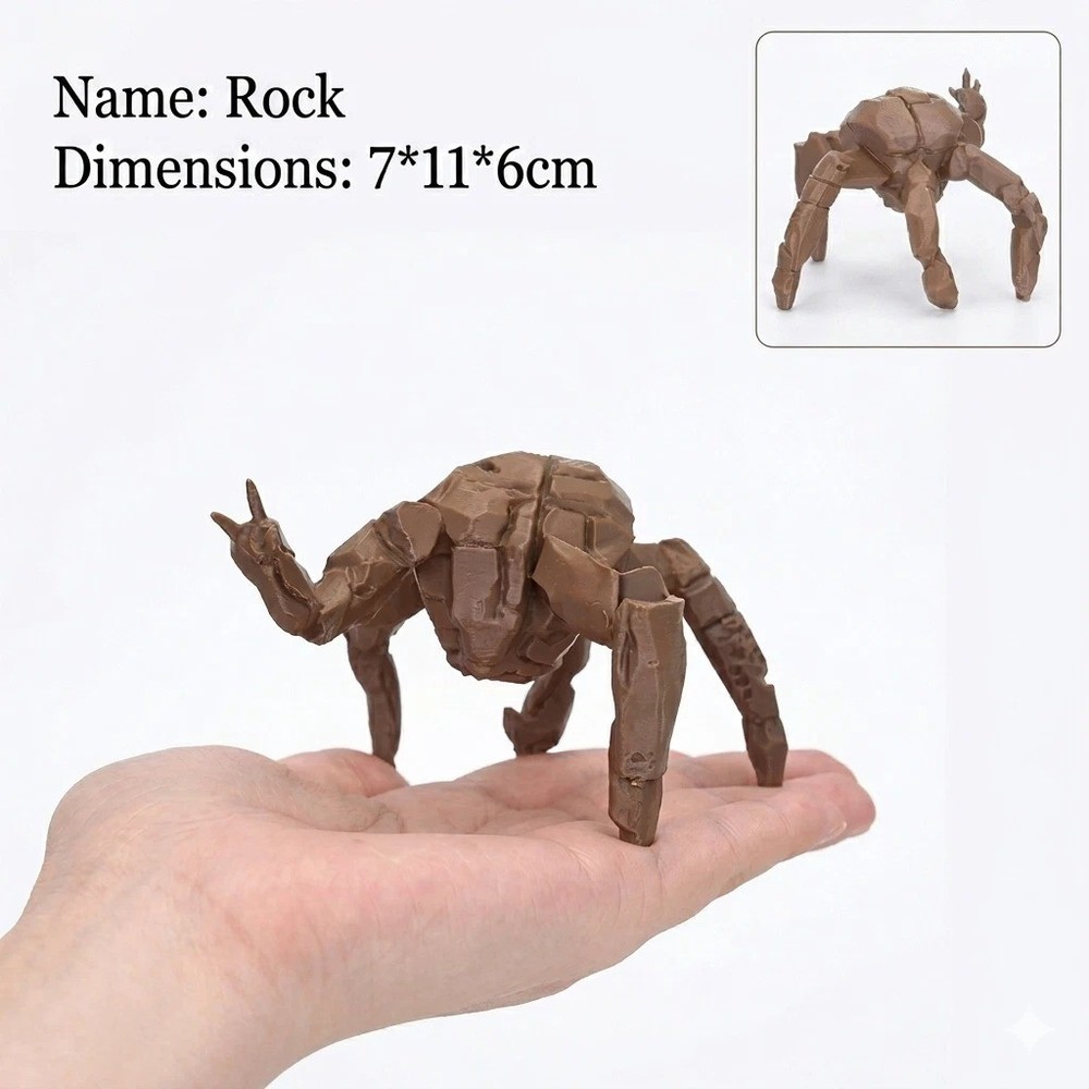 Project Hail Mary Rocky Action Figure 3D Printed Poseable PLA Collectible 1pcs