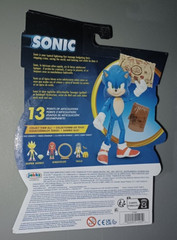 Sonic the Hedgehog 2 Movie Action Figure with Map Ring Pouch 2022 Jakks