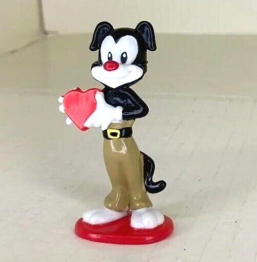 Vintage 1997 Warner Bros Animaniacs Valentine Figure Yakko With Heart Elmers