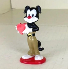 Vintage 1997 Warner Bros Animaniacs Valentine Figure Yakko With Heart Elmers