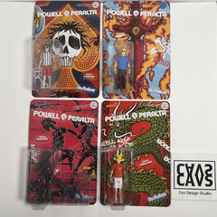 Super 7 Powell Peralta ReAction Figures Full Set Color – Wave 1 (Set of 4) NEW
