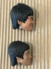 **PICK 1** 1/6 12″ Bruce Lee Kung Fu Hot Toys Enterbay Head Sculpt Action Figure