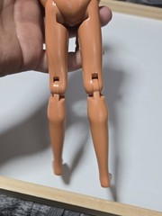 Vtg Barbie KEN Brunette Doll Rooted Hair Articulated Nude 4 Ooak C100