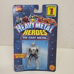 Marvel Comics Heavy Metal Heroes Die Cast Metal Figures 1997 LOT OF 12!