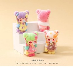Traditional Oriental Plush Figure Blind Box Cute Decorative Collectible Toy Gift