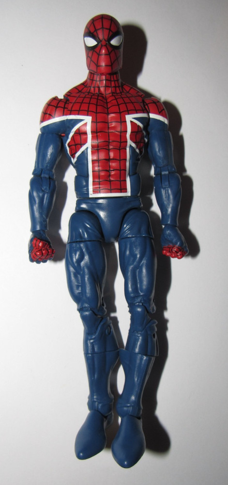 Marvel Legends figure UK Spiderman Sandman series complete excellent