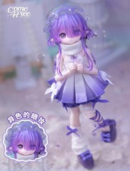 Come4Free Minty Sea Gems Sseries 15.8cm/6.2In Bjd Dressable Action Figure Gift