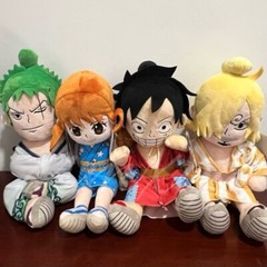 9″ Authentic Toei Animation ONE PIECE ZORO Plush Stuffed Doll Toy Pillow