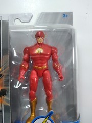 DC Heroes Unite The Flash 4″ Action Figure Spin Master New Metallic/Gold CHASE