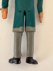 VINTAGE 1966 LAKESIDE “GREEN HORNET” SUPER FLEX BENDY FIGURE
