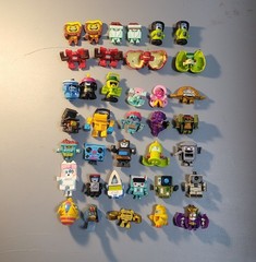 Hasbro Transformers Botbots Lot- 37 Pieces ~Series Varies