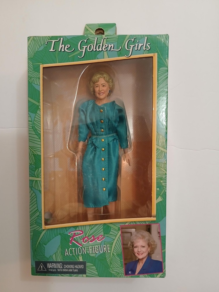 The Golden Girls Rose Action Figure Boxed TV Sitcom Collectible Figure NECA