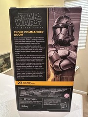Star Wars The Black Series Clone Commander Doom #23 In Hand Clone Wars Target