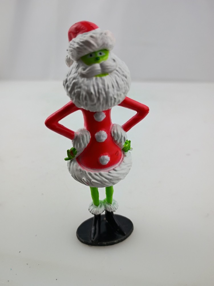 Dr Seuss How The Grinch Stole Christmas PVC Figures Cake Topper 3.5″