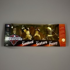 NIB McFarlane MLB San Francisco Giants World Series 3 Pack Posey Sandoval 2013