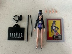 McFarlane DC Batman The Animated Series Loose Zatanna Figure NO BAF Clock King