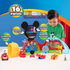 Disney Junior Mickey Mouse Clubhouse Deluxe 28″ Playset 16pcs Lights and Sounds