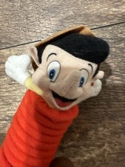 RARE 2003 Pinocchio 4.5″ McDonald’s EUROPE Spring Plush Action Figure Disney