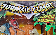 JURASSIC CLASH Mammoth and Dino Commander Beast Taming Figure NEW Lanard 2018