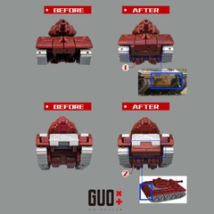 DIY Shield Upgrade Kit For NA H70 Oddball Warpath Accessories GO BETTER STUDIO