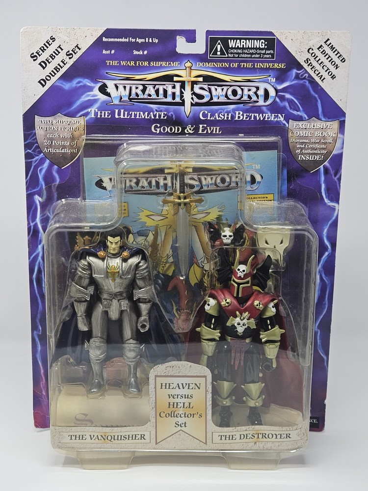 Wrath Sword Limited Edition Daridan The Vanquisher & Reldrin The Destroyer *New*