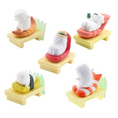 Blind Box Gacha Funny Weird Suishi Salmon Shrimp Tuna Fish Figure 1 Random Toy