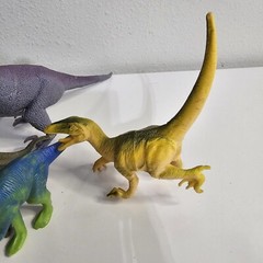 Dinosaur Toy Lot of 21 Mixed Age Size & Make Hard Plastic Prehistoric