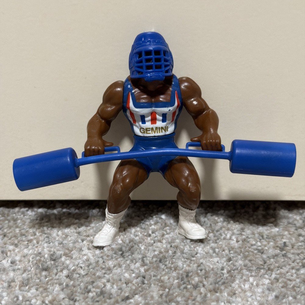 Vintage 1991 American Gladiator Gemini Complete With Helmet And Pugil Stick