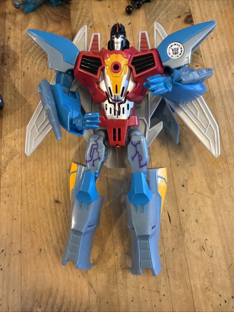 Hasbro 2016 Power Surge Starscream Talking Figure Transformers – Incomplete