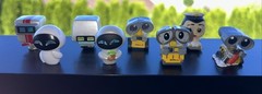 Disney Doorables Wall-E Lot of 8 Wall-E Eve Burn-E Captain McCrea M-O