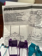 GI JOE ARAH 2004 Convention Exclusive Dreadnok Stun 100% W/Blueprints Nice Minty