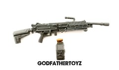 MARVEL LEGENDS MACHINE GUN ASSAULT RIFLE EFFECT BLASTER CUSTOM FODDER