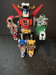 VOLTRON 1984 Vintage Defender Of The Universe Force 5 Lion Set World Events Read