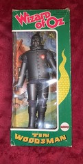 VINTAGE 1974 MEGO WIZARD OF OZ TIN MAN W/AXE ” 8″ DOLL W/ORIG BOX – NIB – NICE!