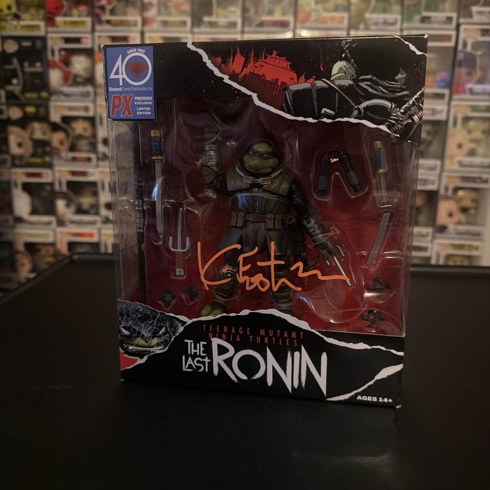 SIGNED Kevin Eastman w/ COA – TMNT Last Ronin PX Action Figure