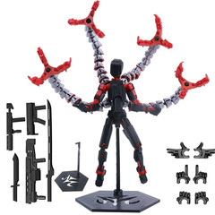 13cm Multi Joint Robot Action Figure 3D Printed Movable Model Toy Gift