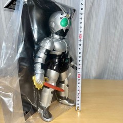 Shadow Moon Satan Saber ver. Toei Retro Sofubi Collection Medicom Toy Kamen Ride