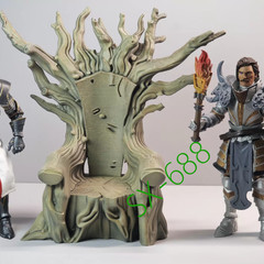 for 6” Mythic Legions Action Figure Custom 1/12 Soldier Throne Chair