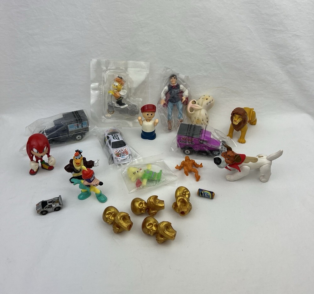 Jazwares Sonic VTG 1990’s Kelloggs Dark Wing Ducks Figures 70’s Matchbox Toy Lot