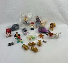 Jazwares Sonic VTG 1990’s Kelloggs Dark Wing Ducks Figures 70’s Matchbox Toy Lot