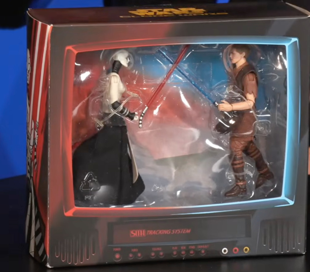 SDCC 2026 Hasbro Anakin Skywalker vs. Asajj Ventress two-pack Figure Comic Con