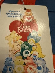 Vintage Care Bears 1982 American Greetings Small Backpack Travel Bag NOS